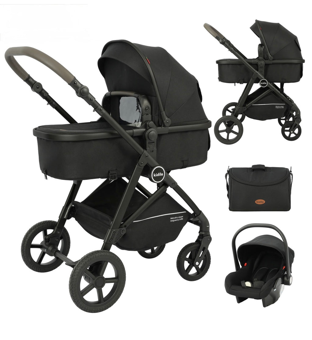 Karrocë Kidilo K08+C - Set 3 në 1